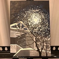 月降る夜