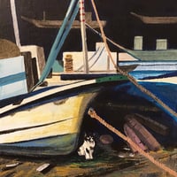 港の野良猫