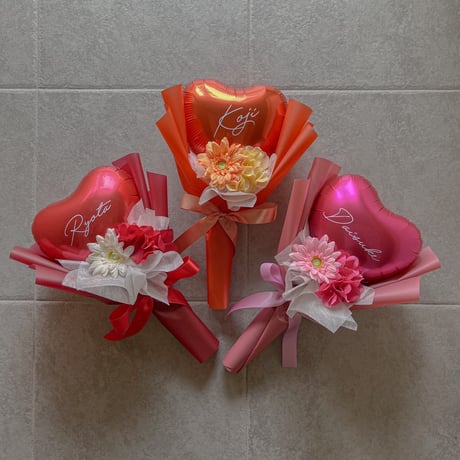 【推しブーケ】Colorful Name Bouquet
