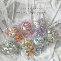pastel candy mini bouquet