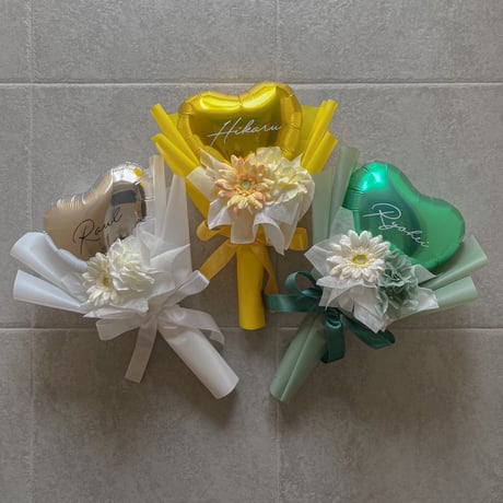 【推しブーケ】Colorful Name Bouquet