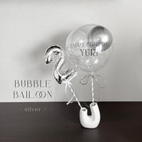 シャボンバルーン＆ナンバースティック silver 2set