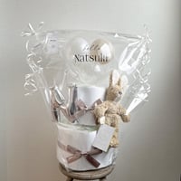 BIG diaper cake with “SENGER Naturwelt“