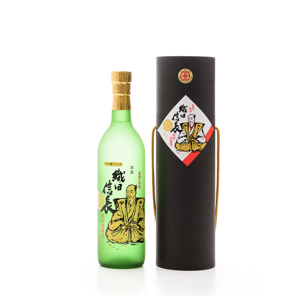 大吟醸ブレンド 特別本醸造 織田信長® 720ML 特別紙管箱入り | 日本泉