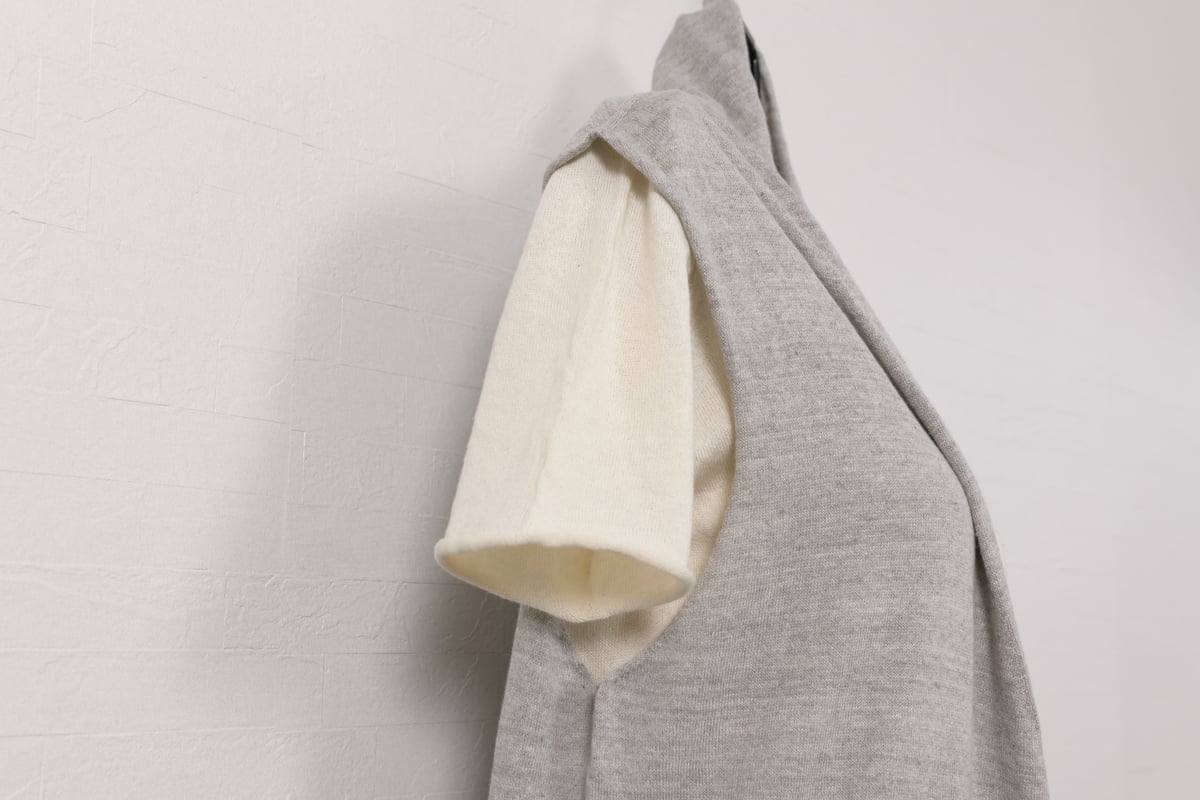 トゥモローランド　ベスト　ジレ　ロング丈　オーガニックコットン　大人カジュアル トゥモローランド ベスト ジレ ロング丈 オーガニックコットン