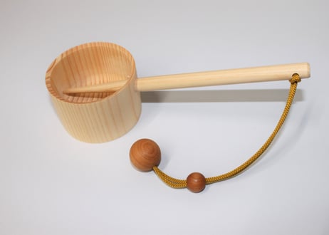 マイひしゃく手水日和（１本）　単品 ・・・ ストラップ（８色から1色）選択