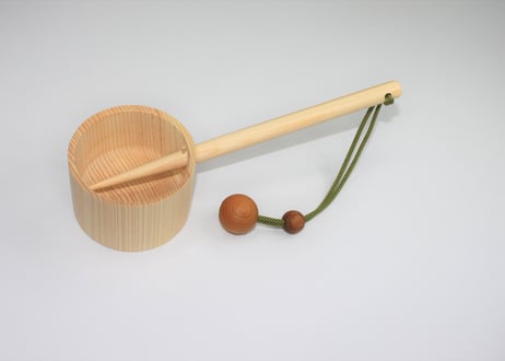 マイひしゃく手水日和（１本）　単品 ・・・ ストラップ（８色から1色）選択