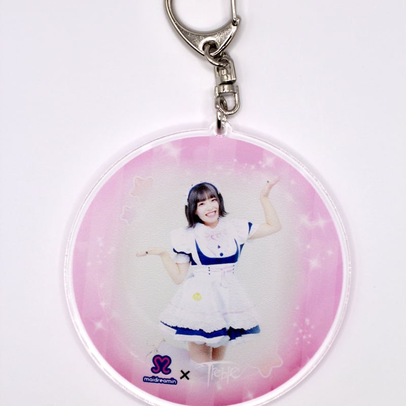天使 キーホルダー W 白っぽい