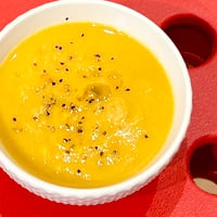 【温/冷どちらも楽しめる】生姜 にんじん 豆乳 ポタージュ