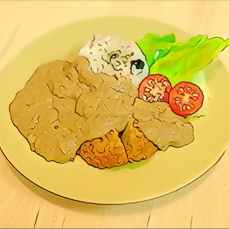 青唐辛子香る ひよこ豆のコルマ風カリー