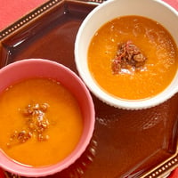 【温/冷どちらも楽しめる】トマト 味噌 ポタージュ