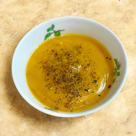赤いんげん豆と南瓜のポタージュ