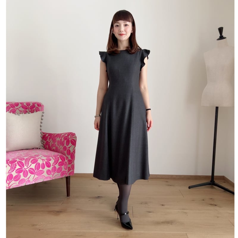 MATURED フリルカラー ワンピース F フリルカラーワンピース｜BIGI online store - ビギ オンライン