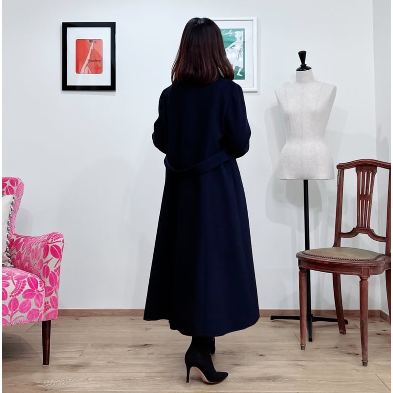 カシミヤロングコート | Magnolia collection