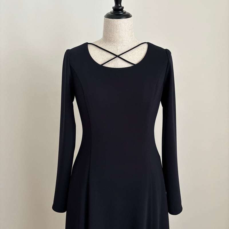 magnolia collection ワンピースサイズ42 フリル袖ワンピース | Magnolia collection