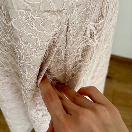 【普通丈】レーススカート