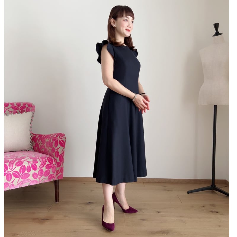 フリル袖ワンピース | Magnolia collection