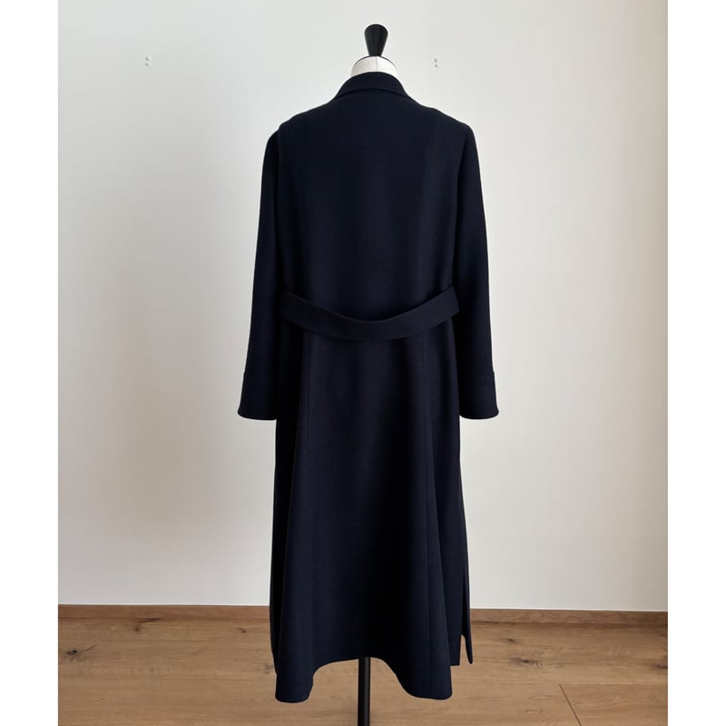 ロロピアーナ PEONY 100%カシミヤ ロングコート ブラック ハンドメイド カシミヤロングコート | Magnolia collection