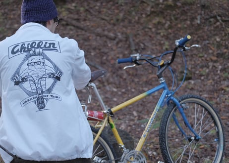 WASABI DIRT CLUB /  NYLON COACH JACKET