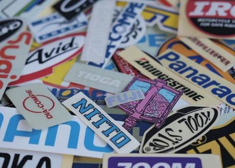 GREAT VALUE BICYCLE STICKER SET