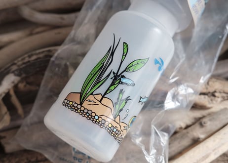 TIOGA / FISH PATTERN BOTTLE