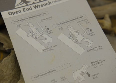 SUNTOUR / OPEN END WRENCH