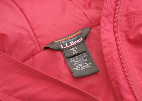 L.L.Bean / Padded nylon anorak parka