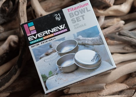 EVERNEW / TITANIUM BOWL SET