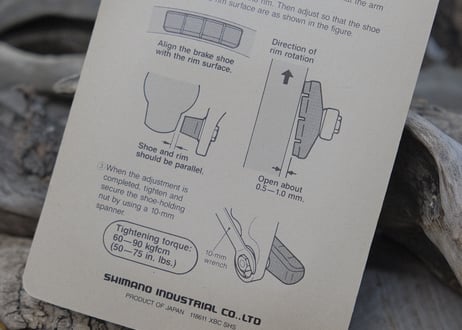 DEORE XT / U-BRAKE SHOE
