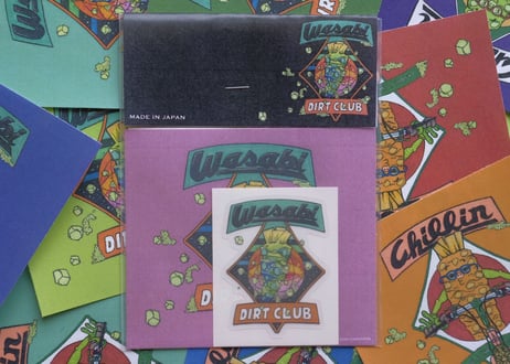 WASABI DIRT CLUB / *HARVEST* STICKER
