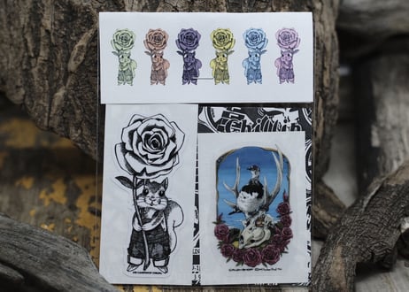 INTO THE WILD / 2PC  STICKER PACK