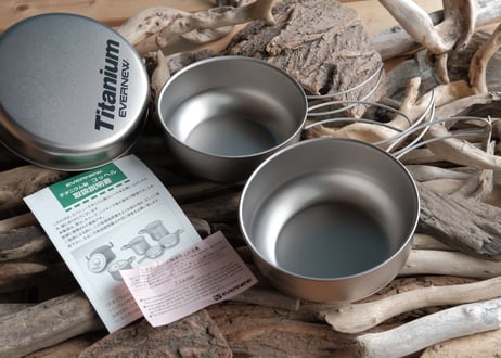 EVERNEW / TITANIUM BOWL SET