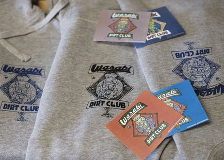 WASABI DIRT CLUB / PULLOVER HOODIE