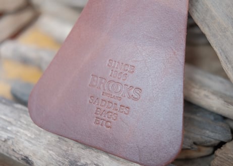 BROOKS / LETHER MUDFLAP