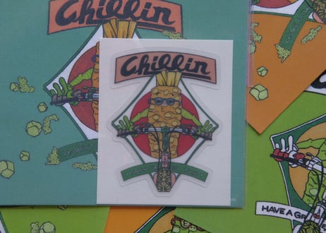 WASABI DIRT CLUB / *HARVEST* STICKER