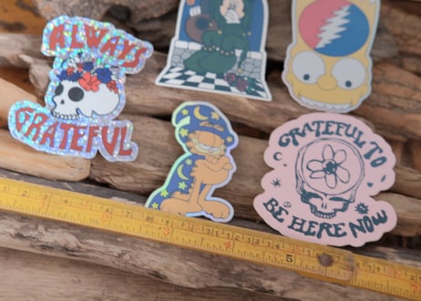 GRATEFUL  DECALS