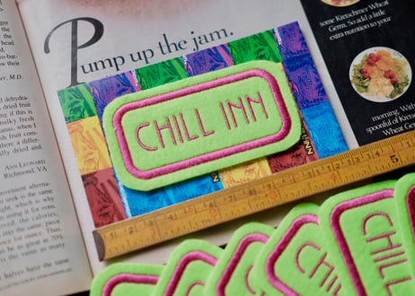 ✴︎CHILL INN✴︎ FELT PATCH
