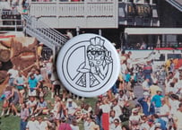 *peaceful times*  PIN-BACK BUTTON