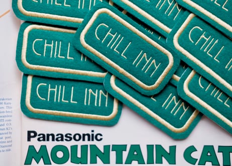 ✴︎CHILL INN✴︎ FELT PATCH