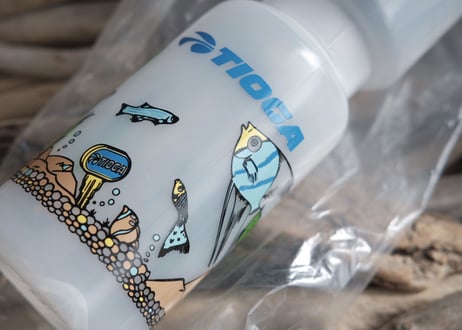 TIOGA / FISH PATTERN BOTTLE
