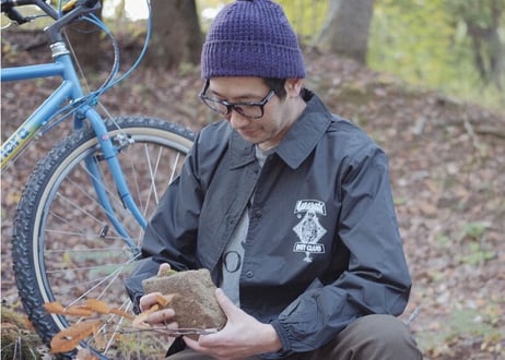 WASABI DIRT CLUB /  NYLON COACH JACKET