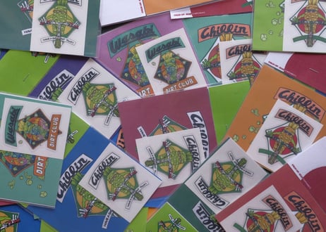 WASABI DIRT CLUB / *HARVEST* STICKER