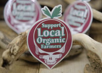 SUPPORT LOCAL ORGANIC FARMERS / STICKER