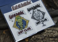 WASABI DIRT CLUB / 2PC  STICKER PACK