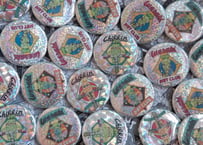 Sparkling * WASABI * PIN-BACK BUTTONS