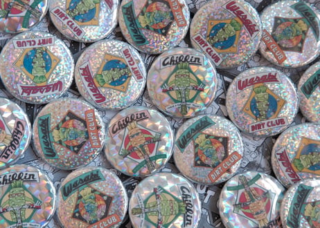 Sparkling * WASABI * PIN-BACK BUTTONS