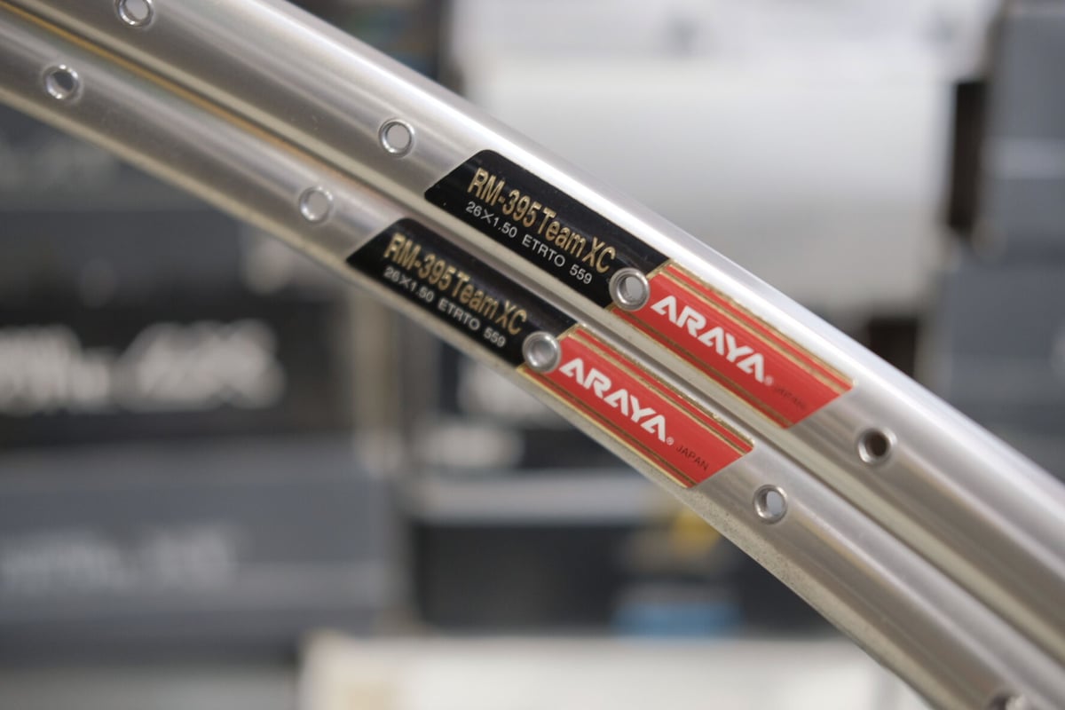 ARAYA RM-395 Team XC 前後 26インチ クリンチャー ARAYA / RM