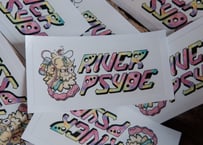 RIVER PSYDE / water resistant decal