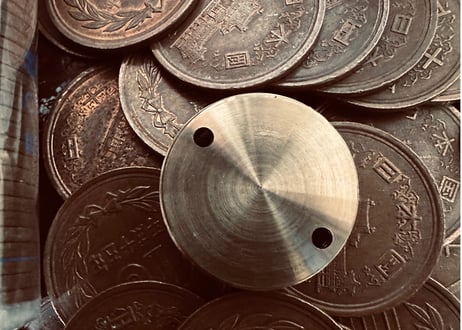 KEN BIKE / 10 YEN COIN CRANK CAP