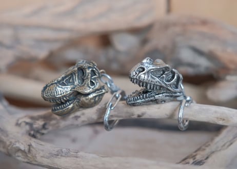 Dinosaur / Head key chain